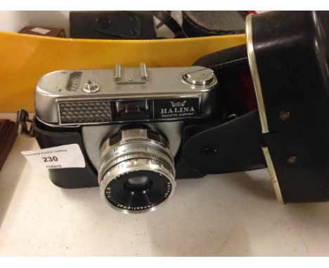 A Halina Paulette electric camera.