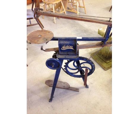 Hobbies of Dereham vintage treadle fretsaw A.1.  