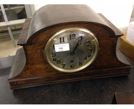Dual chime Kienzle wooden mantle clock - Westminster/Whittington.  