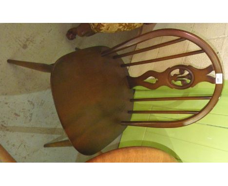 Pair of ercol style chairs