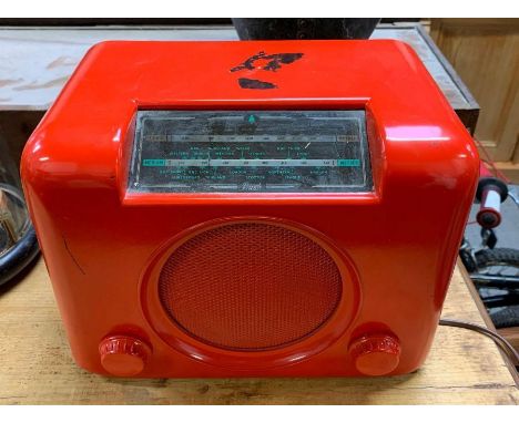 A vintage Bush radio 