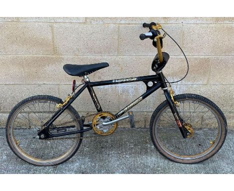 A circa 1982 MK1 Raleigh 'Tuff' Burner BMX Bike in blue and