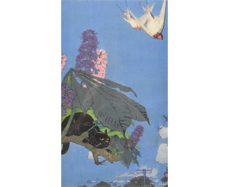 ARR John Edgar Platt (1886-1968) Red Chestnut, signed lower right, inscribed '1/7 advanced proof', 2nd scene, 1927, 38.4 x 22