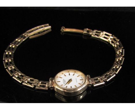A 9ct gold lady's Rotary wristwatch, 13.1g
