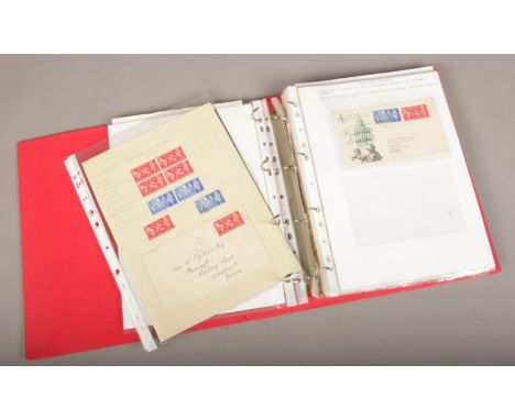 A collection of 1951 Festival of Britain Ephemera, Catalogue guide, First &amp; Second Day covers, postcards etc to include F