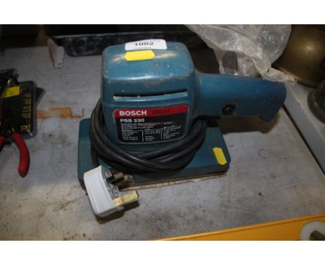 A Bosch orbital sander 