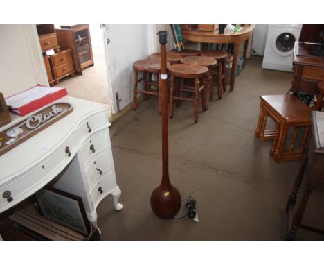 A floor standing lamp