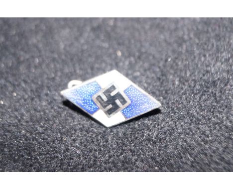 Enamel swastika badge 