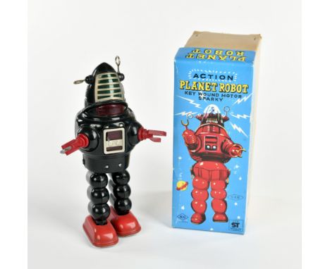 KO Yoshiya, Planet Robot, Japan, 22 cm, Blech, UW ok, min. LM, Okt, Z 1-2