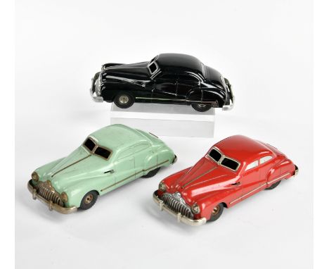 Schuco, 3x Gama/Schuco Patentauto, W.-Germany, Blech, UW 1x ok, + 2x defekt, LM, Z 1-2/3