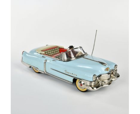 Gama, Cadillac Cabriolet, W.-Germany, 31 cm, Blech, Friktion ok, Z 1-