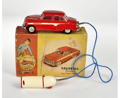 Welsotoys, Vauxhall, England, 20 cm, min. LM, Okt Z 3-, Batterieteil min. verformt, Z 2-3