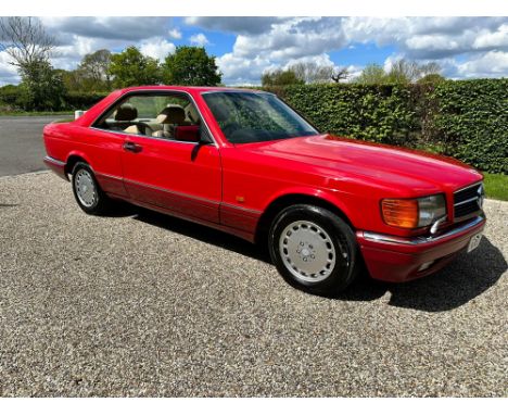 Impressive Second Series 5-litre SEC distinctively presented in Signal Red with just over 73,000 miles. Derived from the flag