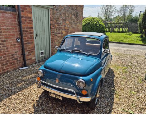 Delightful left-hand drive Cinquecento Lusso from nine years ownership. The Lusso specification denoted a more richly trimmed