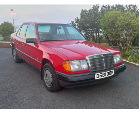 A one owner, low-mileage Mercedes W124 offered at an attractive guide. The W124 era Mercedes really can be seen as the marque