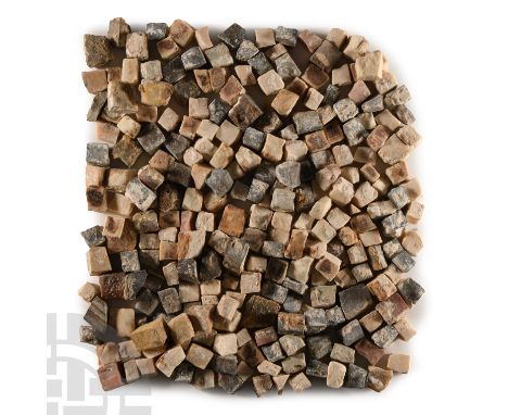 1st-4th century A.D.. A mixed group of two hundred and fifty single stone tesserae of various colours and sizes.  392 grams t