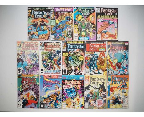FANTASTIC FOUR ANNUALS LOT #14 to 27 (14 in Lot) - Includes the first appearances of Dragon Lord, Ahab, Wildstreak and the fi
