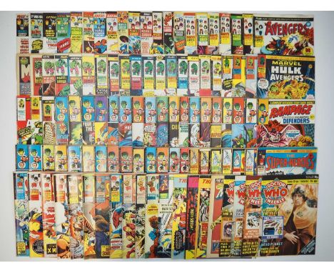 MIXED MARVEL UK LOT (104 in Lot) - Includes AVENGERS #2, 3, 4, 5, 8, 10, 12, 16, 23, 24, 25, 26, 29, 56, 58, 60, 67, 68, 73, 