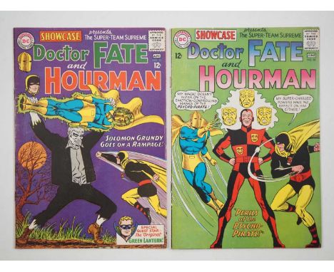 SHOWCASE: DOCTOR FATE &amp; HOURMAN #55 &amp; 56 (2 in Lot) - (1965 - DC) - Includes the first appearances of the Golden Age 
