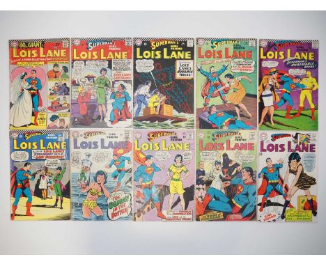SUPERMAN'S GIRLFRIEND: LOIS LANE (10 in Lot) - (1966/1968 - DC) - #68, 69, 72, 73, 74, 75, 76, 78, 79, 80 - Includes the firs