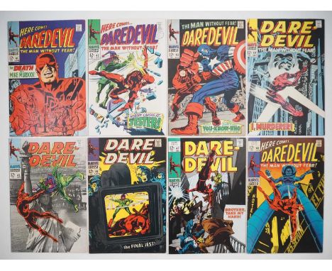 DAREDEVIL # 41, 42, 43, 44, 45, 46, 47, 48 (8 in Lot) - (1968/1969 - MARVEL) Includes the death of Mike Murdock, the first ap