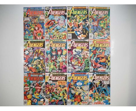 AVENGERS #147, 149, 150, 152 to 160 (12 in Lot) - (1976/1977 - MARVEL - UK &amp; US Cover Price) - Includes the first appeara