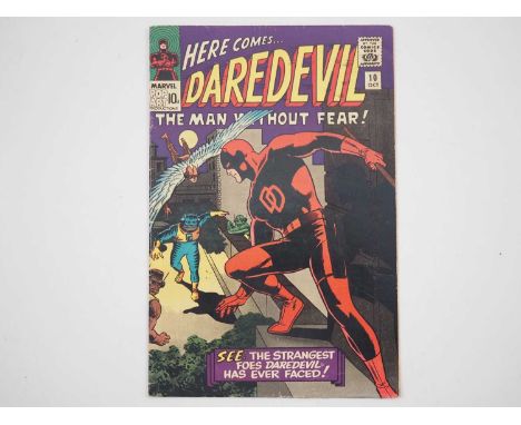 DAREDEVIL #10 - (1965 - MARVEL - UK Price Variant) - First appearance of the Ani-Men + Organizer appearance - Cover and inter