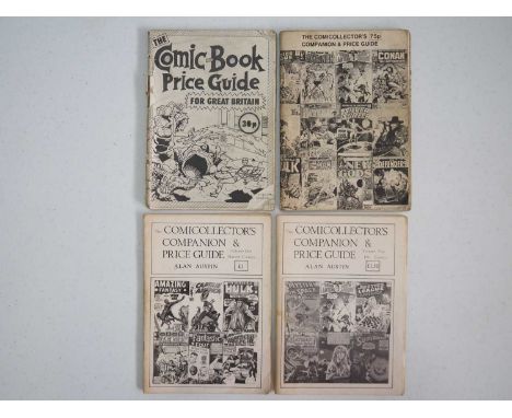 PRICE GUIDE LOT (4 in Lot) - Includes the following Price Guides: THE COMIC-BOOK PRICE GUIDE FOR GREAT BRITAIN (1975) + THE C