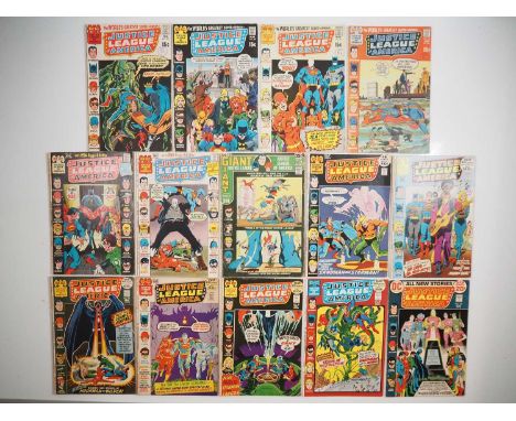 JUSTICE LEAGUE OF AMERICA #87, 88, 89, 90, 91, 92, 93, 94, 95, 96, 97, 98, 99, 100 (14 in Lot) - (1969/1970 - DC) Includes th
