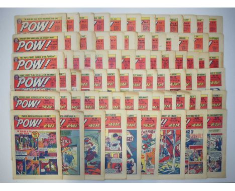 POW (75 in Lot) - (1967 - Odhams Press) - #1 to 28, 30, 32, 42 to 86 - Becoming increasingly collectible for the early Marvel