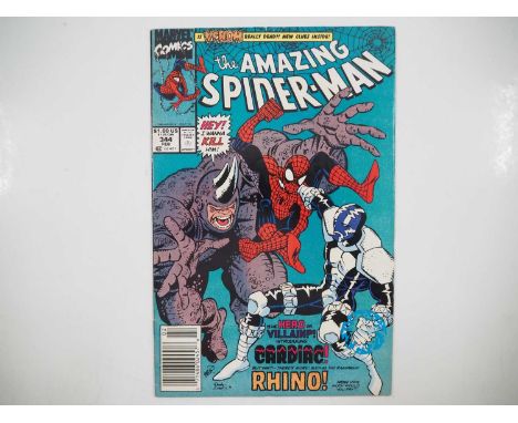 AMAZING SPIDER-MAN #344 - First appearance of Cletus Kasady, who later becomes Carnage + the first full appearance of Cardiac