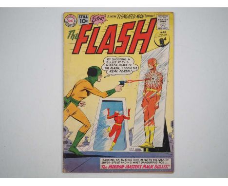 FLASH #119 - (1961 - DC) - Mirror Master appearance + Marriage of the Elongated Man and Sue Dibny - Carmine Infantino pencils