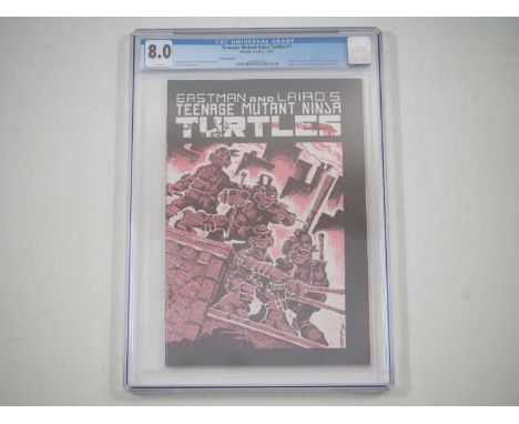 TEENAGE MUTANT NINJA TURTLES #1 THIRD PRINT (1985 - MIRAGE) - GRADED 8.0 (VFN) by CGC - The first team appearance and origin 