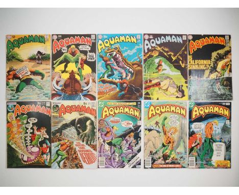 AQUAMAN LOT (10 in Lot) - (1969/1978 - DC) - Includes #45 to 48, 53, 55, 56 + Issues 57, 60 and 62 from the revived solo seri