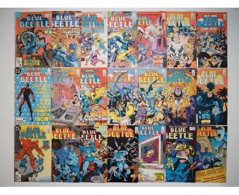 BLUE BEETLE #1, 2, 3, 4, 5, 6, 7, 8, 9, 10, 11, 12, 13, 14, 15, 16, 18, 19, 22, 23, 24 (21 in Lot) - (1986/1988 - DC) - Inclu