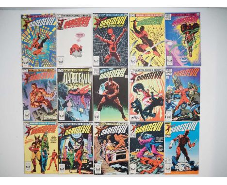 DAREDEVIL #186, 187, 188, 189, 190, 191, 192, 193, 194, 195, 196, 197, 198, 199, 200 (15 in Lot) - (1982/1983 - MARVEL) - Inc