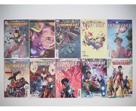 IRONHEART #1, 2, 3, 4, 5, 6, 8, 10, 11, 12 (10 in Lot) - (2019/2020 - MARVEL) - First solo series featuring Ironheart + first