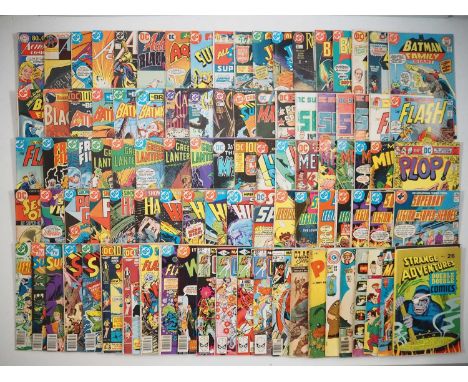 MIXED COMIC LOT (93 in Lot) - Mostly DC (90%) plus some Marvel, Charlton &amp; Harvey - Includes the following titles from DC