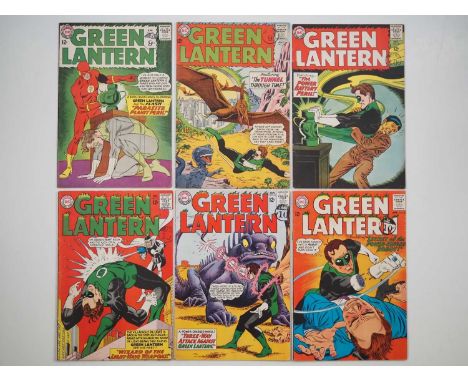 GREEN LANTERN #20, 30, 32, 33, 34, 36 (6 in Lot) - (1963/1965 - DC) - Includes appearances by the Flash, Doctor Light &amp; H