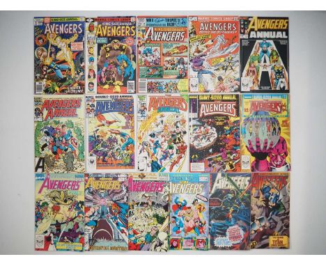 AVENGERS ANNUALS #8 to 23 (16 in Lot) - Includes the first appearance of Rogue and first cover appearance of Mystique and fir