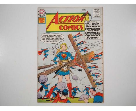 ACTION COMICS #276 - (1961 - DC) - Supergirl joins the Legion of Super-Heroes + first appearances of Sun Boy, Phantom Girl, T