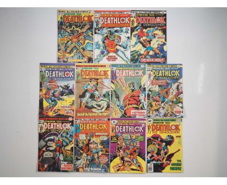 ASTONISHING TALES #25, 26, 27, 28, 30, 31, 32, 33, 34, 35, 36 (11 in Lot) - (1975/77 - MARVEL - UK Price Variant) - Full run 