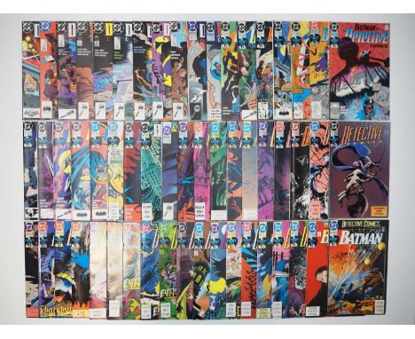 DETECTIVE COMICS #601 to 656 (56 in Lot) - (1989/1993 - DC) - Unbroken run including first appearances of Anarky, Abattoir, B