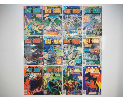 BATMAN #302, 303, 304, 305, 306, 307, 308, 309, 310, 311, 312, 315 (12 in Lot) - (1978/1979 - DC) - Includes the first appear
