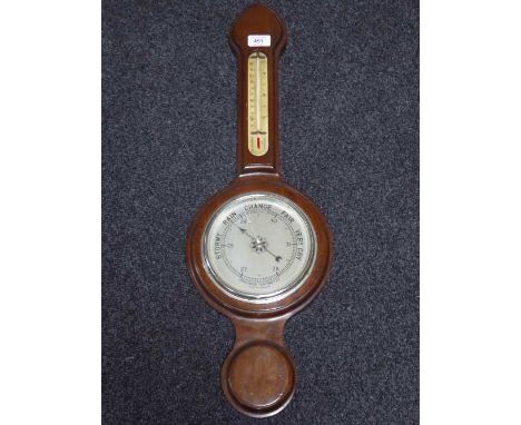 A mahogany precision barometer 