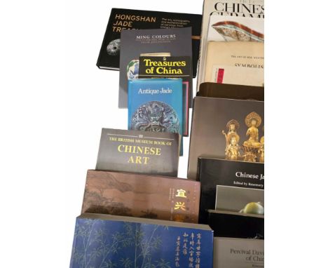 A fine collection of quality Chinese Art reference books. To include Chinese Art, Antique Jade, Asian Furniture, Chinese Jade