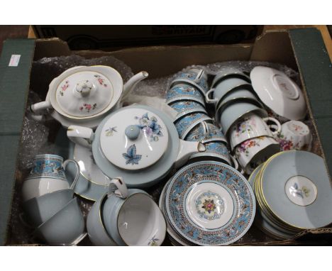 1 x Box assorted ceramics/tea/dinner service.
