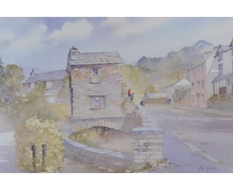 Neil Graham (20thC). Grange-Borrowdale, artist signed limited edition print 496/850, and another Bridge House Ambleside, numb