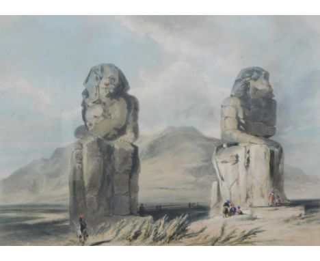 After Roberts. Eastern scene, lithograph, 28cm x 38cm.