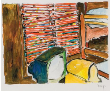 BOB DYLAN (B. 1941) THE DRAWN BLANK SERIES, 2008: 'Lakeside Cabin', signed by the artist,&nbsp;53 from the numbered edition o